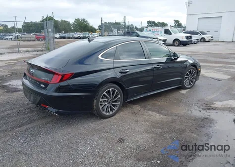 2020 Hyundai Sonata Limited from USA, damaged, VIN 5NPEH4J20LH027731